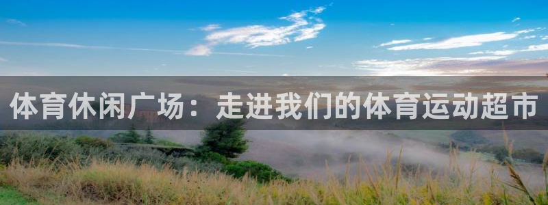 米兰体育官方集团官网：体育休闲广场：走进我们的体育运动超市